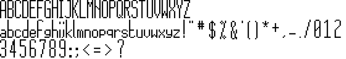 15x5 Regular font