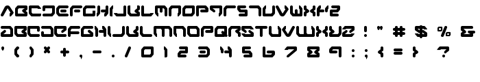 Airstrip One font