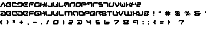 Airstrip One Bold font