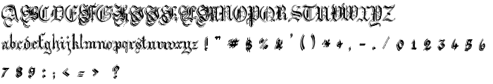 Argor Flahm Scaqh font