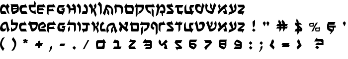 Ben-Zion font