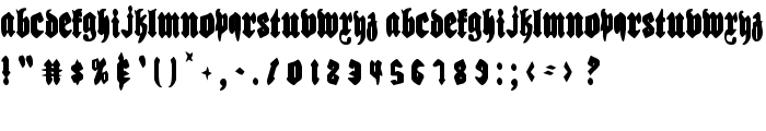 Biergärten Condensed font