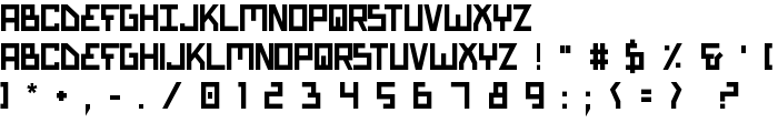 Bionic Type Bold font