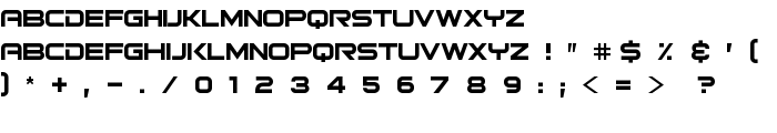 Bitsumishi font