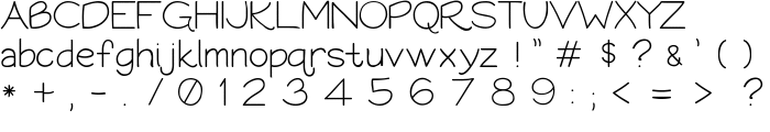 Bookworm font