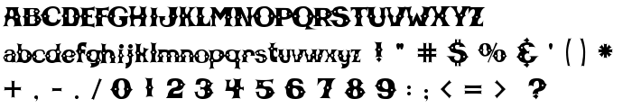 CBGBFont font