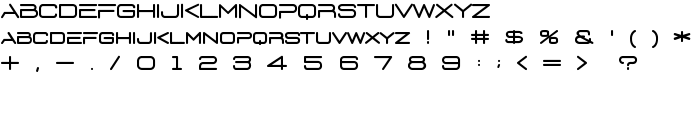 D3 Euronism font