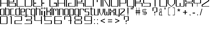 Djakarta13210 erc 2006 font