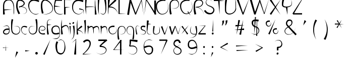 FontPenetration font