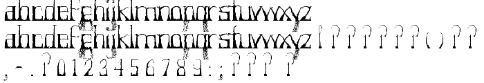 Forestry font