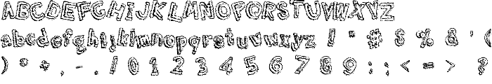 Grmblng Efct font