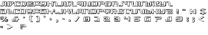 Infinity Formula Shadow font