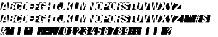 negatron font