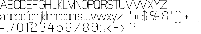 NewMedia Regular font