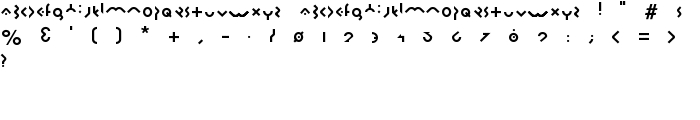 Omikron font