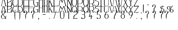 Peake font