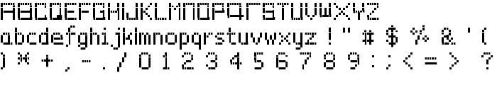 PixelYourLife font