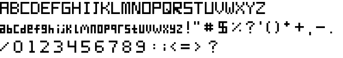 Pixur Regular font