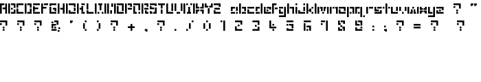 Puzzle font