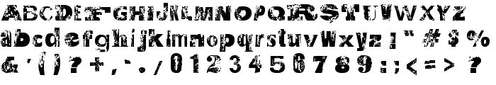 Saltpeter N Fungus font