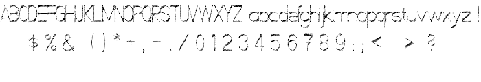 ScrFIBbLE Italic font