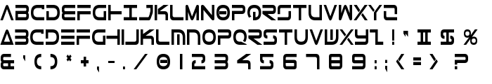 Tele-Marines Condensed Bold font