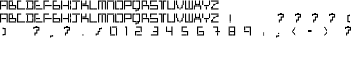 Tetris Mania Type font